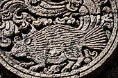 Candi Panataran - Main Temple. Animal roundel of the first register. 